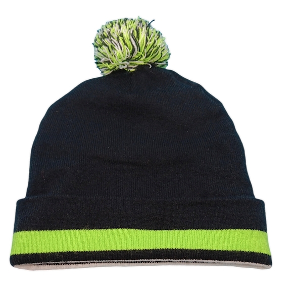 STAR WARS Rogue One Death Trooper Neon Green & Black Unisex Knit Pom Beanie - Picture 2 of 6